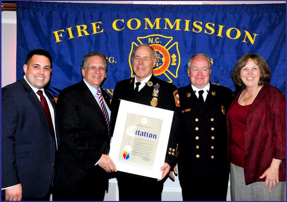 Ford Honors Outgoing Fire Commissioner
